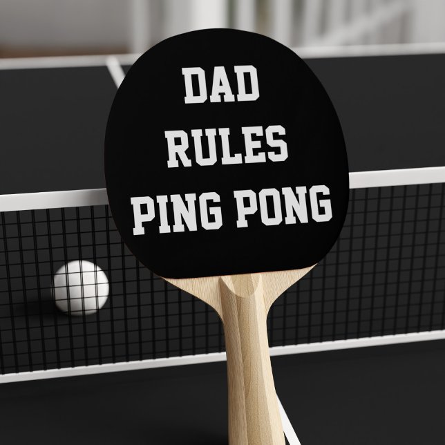 Vater-Regeln Pong Paddle Tischtennis Schläger (Von Creator hochgeladen)