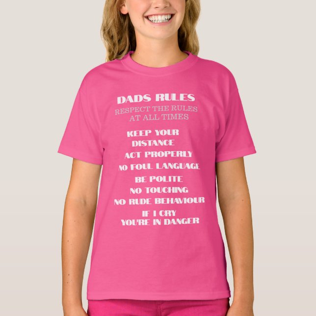 VATER REGELN T-Shirt (Vorderseite)