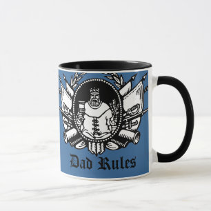 Vater-Regeln! Tasse