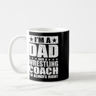 Vater Ringkampf Trainer Coaches Vatertag Shirts Gi Kaffeetasse