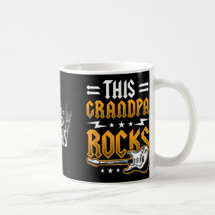 Vater Rocks Rock'n'Roll Heavy Metal Fathed Day Kaffeetasse