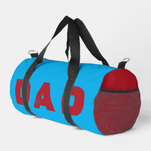 Vater [Roter abgenutzter Text] Duffle Bag