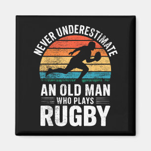 Vater Rugby-Spieler Vater Rugby Magnet