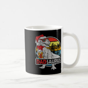 Vater Saurus T Rex Dinosaur Familie Matching Xmas Kaffeetasse