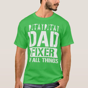 Vater Schreiner Holzarbeiter Holzarbeiten T-Shirt