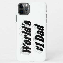 Vater schwarzer Text iPhone 11Pro Max Hülle