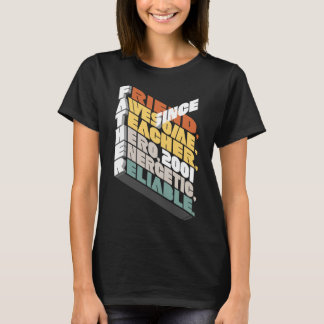 VATER Seit 2001 Akronym Isometric Vintag T-Shirt
