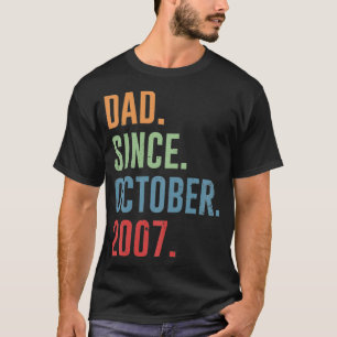 Vater seit Oktober 2007 T-Shirt