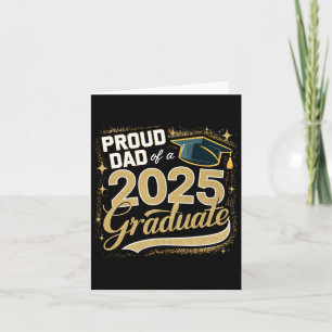 Vater Senior 2025 Proud-Vater eines Cl von 2025 Gr Karte