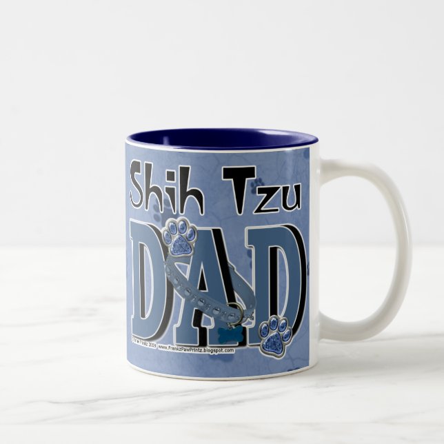 VATER Shih Tzu Zweifarbige Tasse (Rechts)