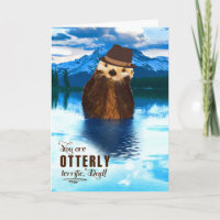 Vater Sie sind atemberaubende Wälder Geburtstagska