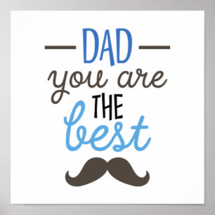 Vater Sie sind das beste lustige Vatertagsgeschenk Poster