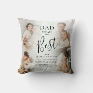 'VATER' Sie sind der beste Name und Angebotsschlüs Kissen