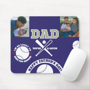 Vater Sie sind ein Fangen Vatertag Mousepad