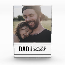 Vater Sie sind Phantastisch Daddy's Girl Foto Vate