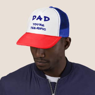 Vater Sie sind T-Shirt-Rific Golf Pun rot weiß und Truckerkappe