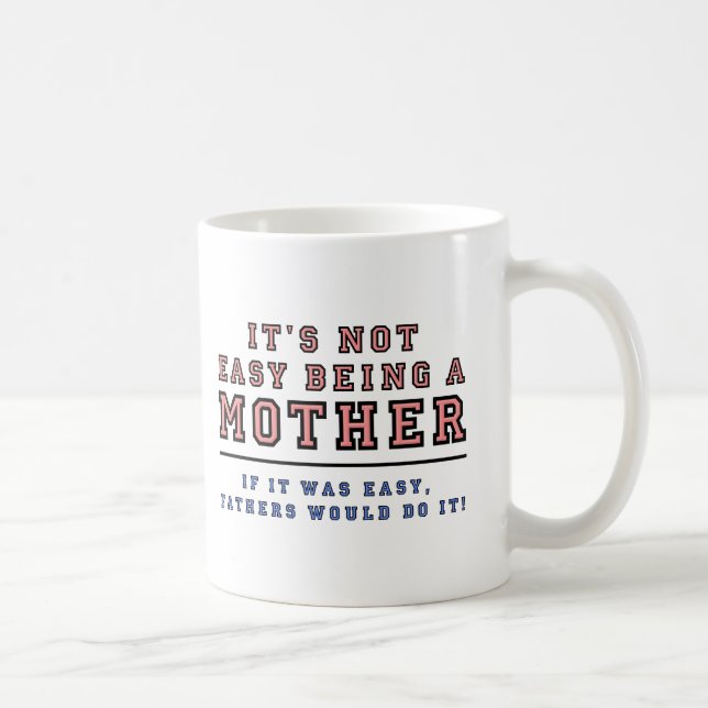 Väter sind nicht Mütter Lustiger Becher Kaffeetasse (Rechts)
