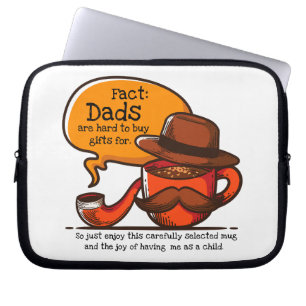 Vater sind schwer zu kaufen Geschenke für Laptopschutzhülle