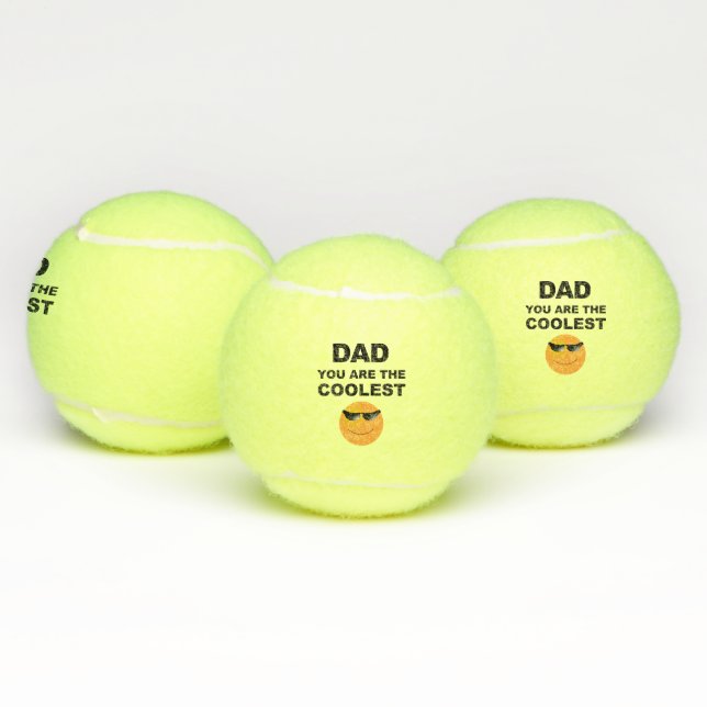 Vater sind Sie die coolsten lustigen Tennisbälle (Multi)