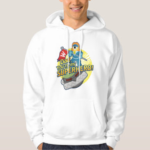 Vater, sind Sie mein Superhero Hoodie