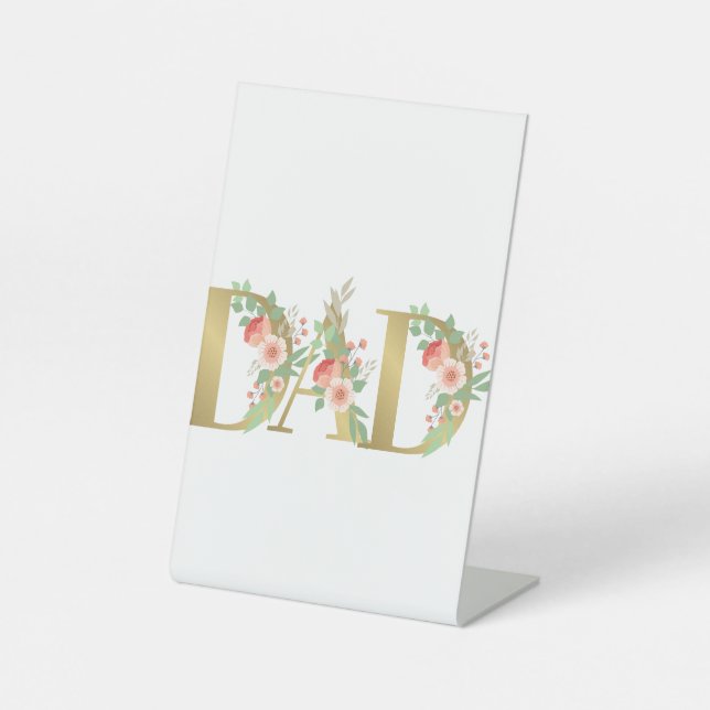 Vater Sockelschild (Vorderseite)