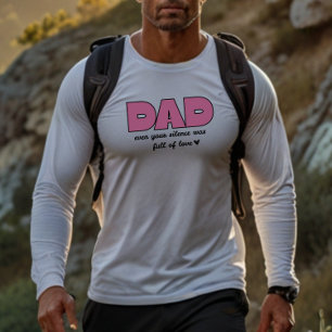 Vater sogar Ihr Schweigen   Herren-Langschläfer-T  T-Shirt