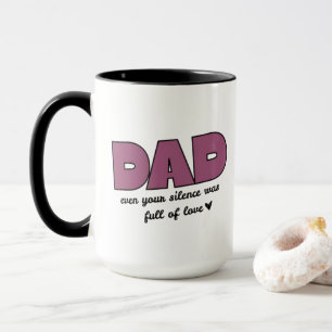 Vater sogar Ihr Schweigen   Kombinations Tasse
