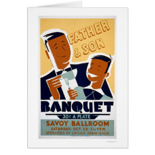 Vater-Sohn-Bankett WPA 1940