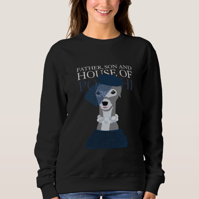 Vater-Sohn-&-Haus-des-Gucci-Licht Sweatshirt (Vorderseite)
