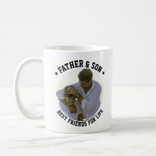 Vater & Sohn individuelles Foto bester Freund Vate Kaffeetasse