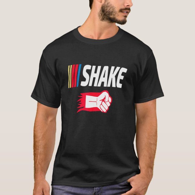 Vater-Son-Familie zum Nachrüsten T-Shirt (Vorderseite)