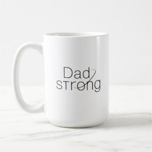 Vater Stark Krebsbewusstsein Tasse – Inspirierende