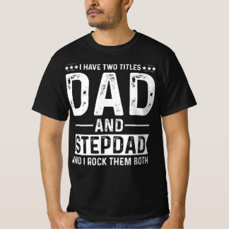 Vater & Stepdad - Doppelte Liebe T-Shirt