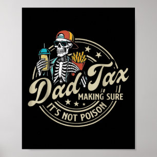 Vater-Steuer Sichert Dass Es Nicht Giftig Ist Lust Poster