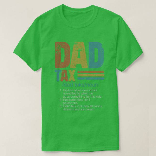 Vater-Steuer-T - Shirt - 1 (Design vorne)