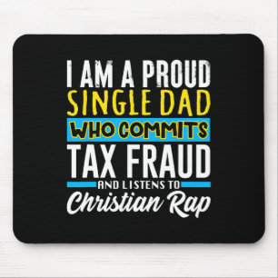 Vater Steuerbetrug Meme Funny Cringe merkwürdig sp Mousepad