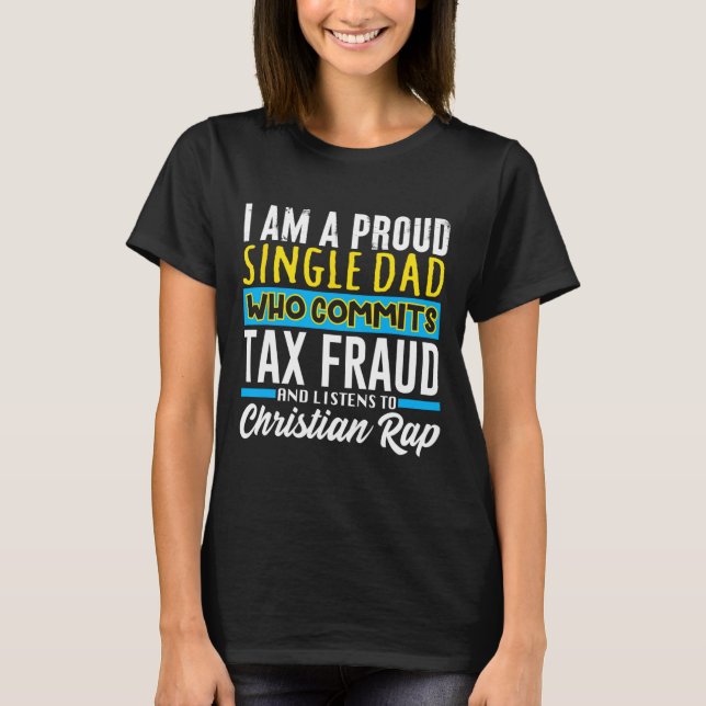 Vater Steuerbetrug Meme Funny Cringe merkwürdig sp T-Shirt (Vorderseite)