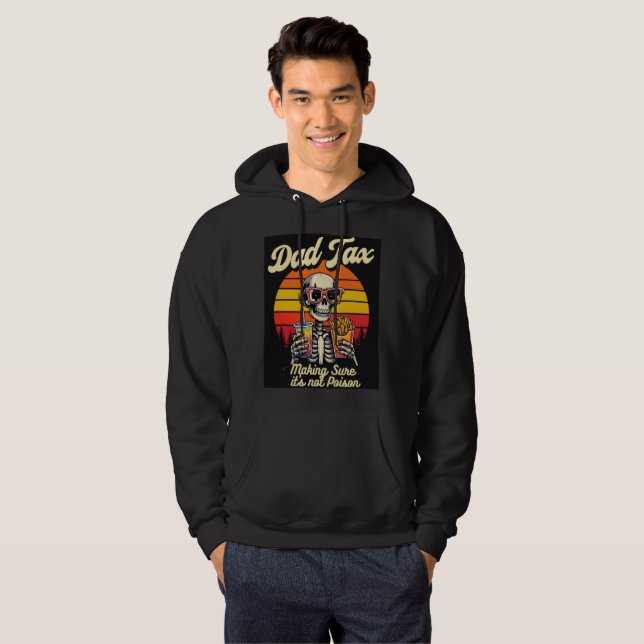 Vater Steuern Sicherstellen, dass es kein Gift ist Hoodie (Vorne ganz)