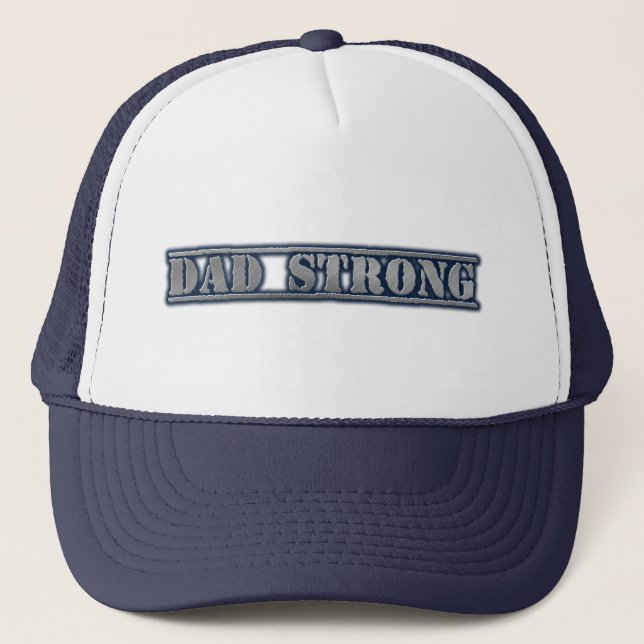 Vater Strong Truckerkappe (Vorderseite)