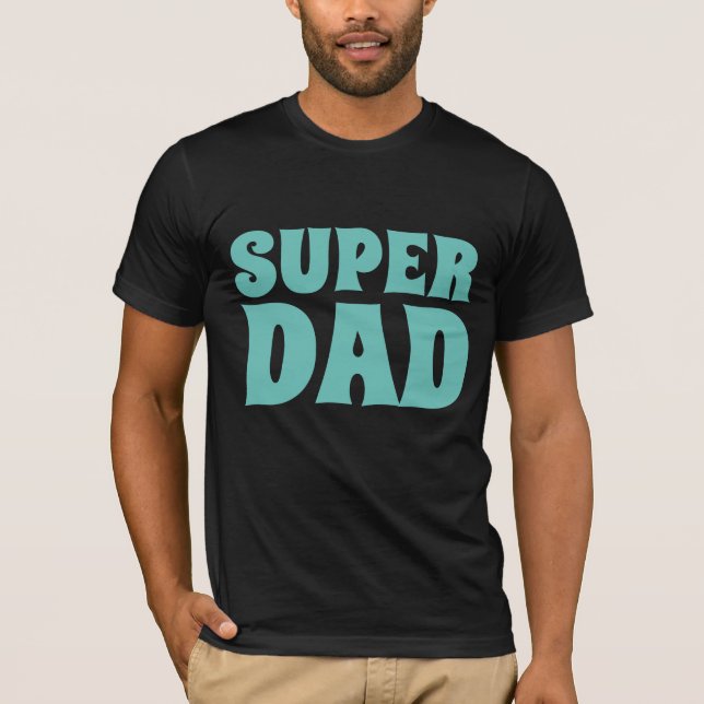 VATER SUPER VATER VATER'S DAY T - SHIRT (Vorderseite)