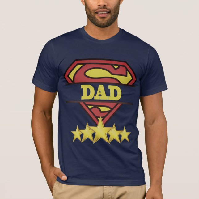 Vater SuperStar T-Shirt (Vorderseite)
