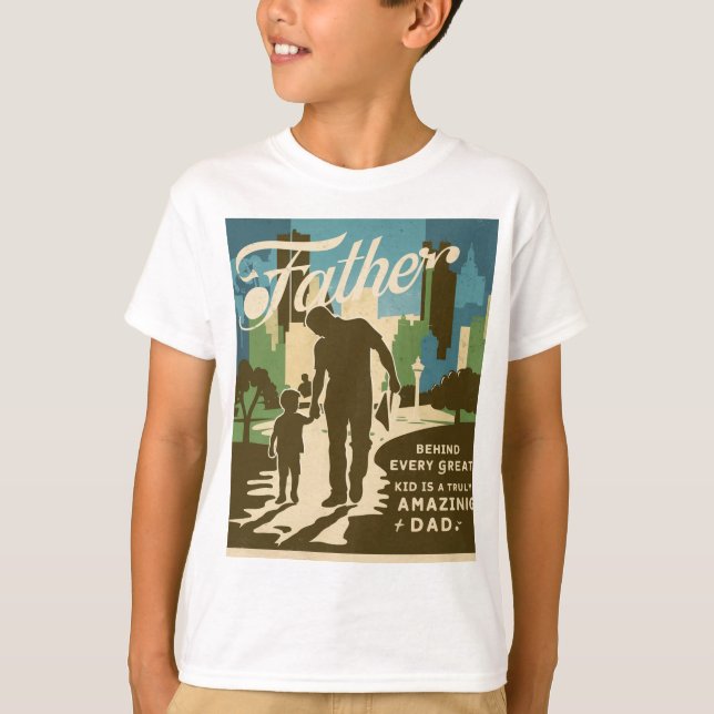 Vater T-Shirt (Vorderseite)
