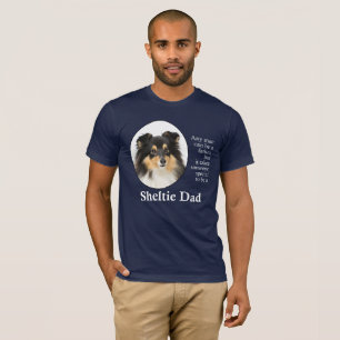 Vater-T - Shirt für die Tri-Color-Sheltie