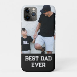 Vater-Tag-Andenken mit anpassbarem „Dad“-Foto Case-Mate iPhone Hülle