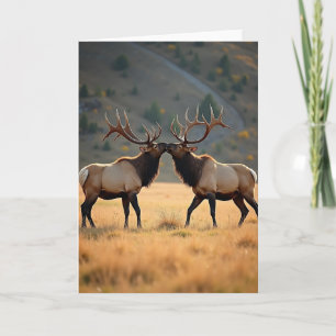 Vater-Tag-Karte Antler Touch Karte