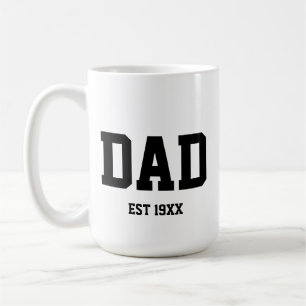 Väter Tag Papa gegründet Geschenk Kaffeetasse