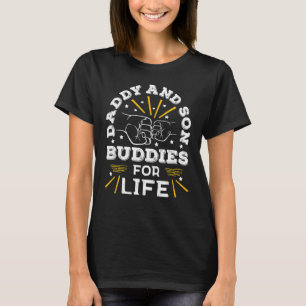 Vater Tag Vater Vater und Kind Partner stolz Vater T-Shirt