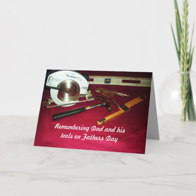 VATER TAG, VATERS-TOOLS-Karte Karte (Vorderseite)