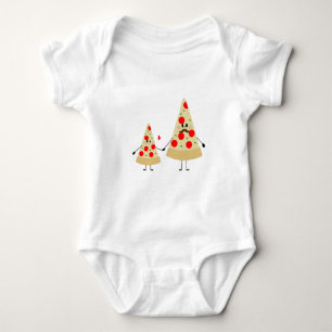 Väter-Tagespizza Baby Strampler