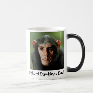 Vater-Tasse oder Schale Richard Dawkins Verwandlungstasse
